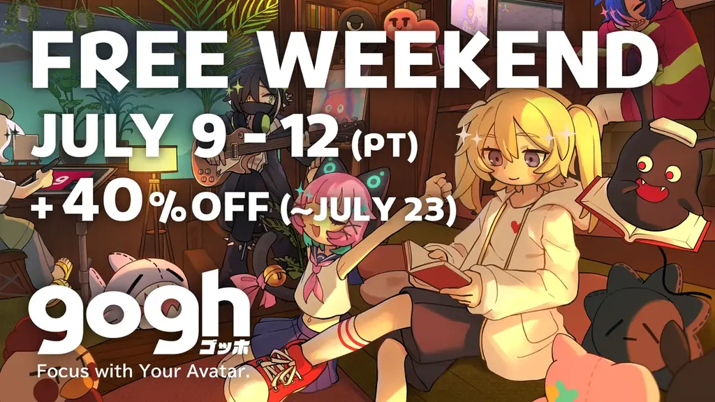 gogh、Steam版に『アバター投稿』など多数の新機能を追加。7月10日から Free Weekend 開催 & Bilibili World 2026 出展決定！ 画像 13