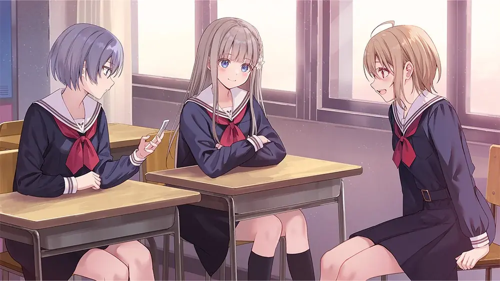 心をユリ動かす百合ゲーム『早咲きのくろゆり』より新規シナリオを収録したNintendo Switch版が発売決定！　本日よりパッケージ版の予約が開始！ 画像 2
