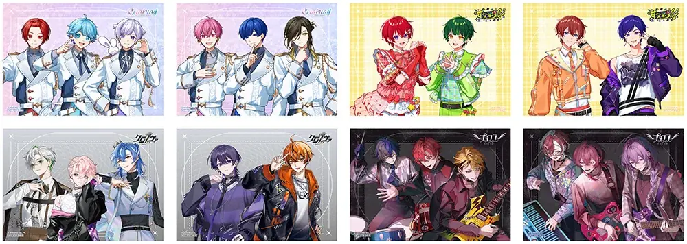 「VOISING」所属の2.5次元アイドルグループ「いれいす」、「すたぽら」、「クロノヴァ」、「ブラフラ」のグッズが、アニメイトで7月発売！　パネル展示やフェアも開催!! 画像 6