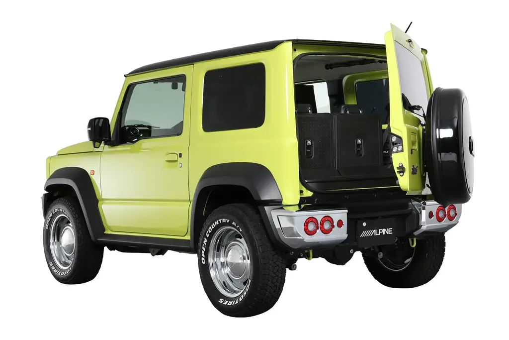 ジムニーの荷物の出し入れをもっと便利に。ジムニー専用電動リアゲートを発表 画像 8
