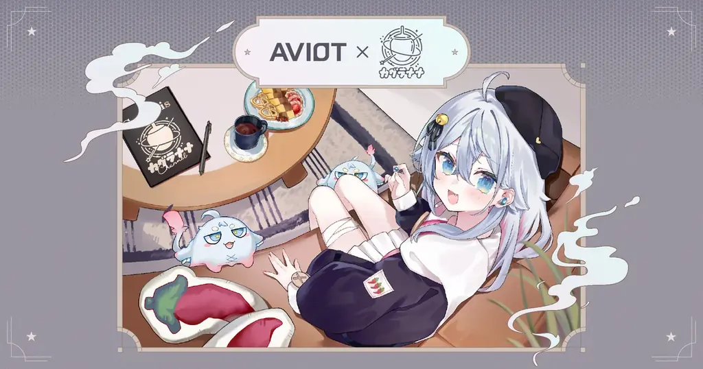 【AVIOT】AVIOT ×『カグラナナ』コラボ完全ワイヤレスイヤホンが発売決定！本日6月25日(木)より予約開始 画像 1