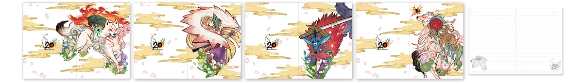 イラストレーター「とびはち」氏の精緻なる筆が描く、「大神」の世界をご覧あれ。豪華な描き下ろしイラストを使用したグッズをお見逃しなく！ 画像 7