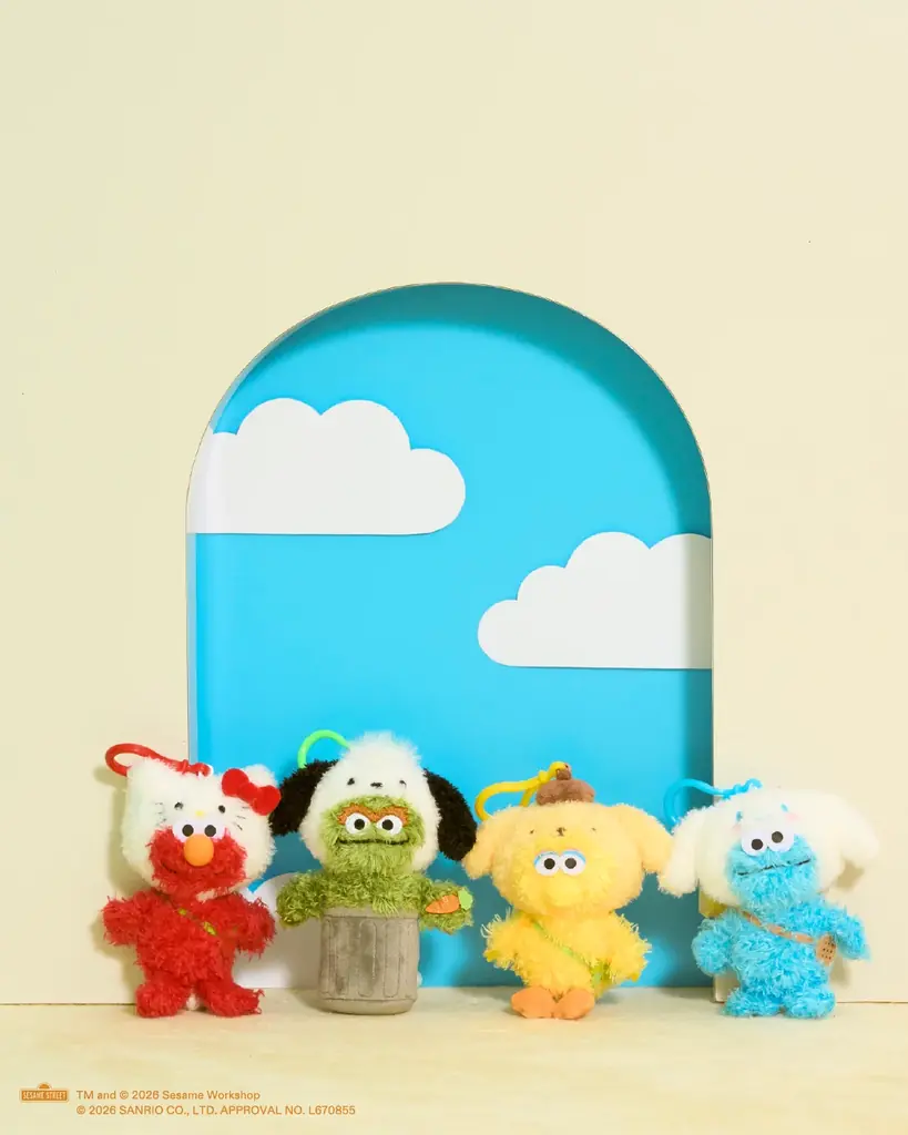 【セサミストリートのキャラクターとサンリオキャラクターズによるスペシャルコラボ第2弾】「SESAME STREET MARKET × Sanrio characters」が新登場！〈7月2日(木)〉 画像 2
