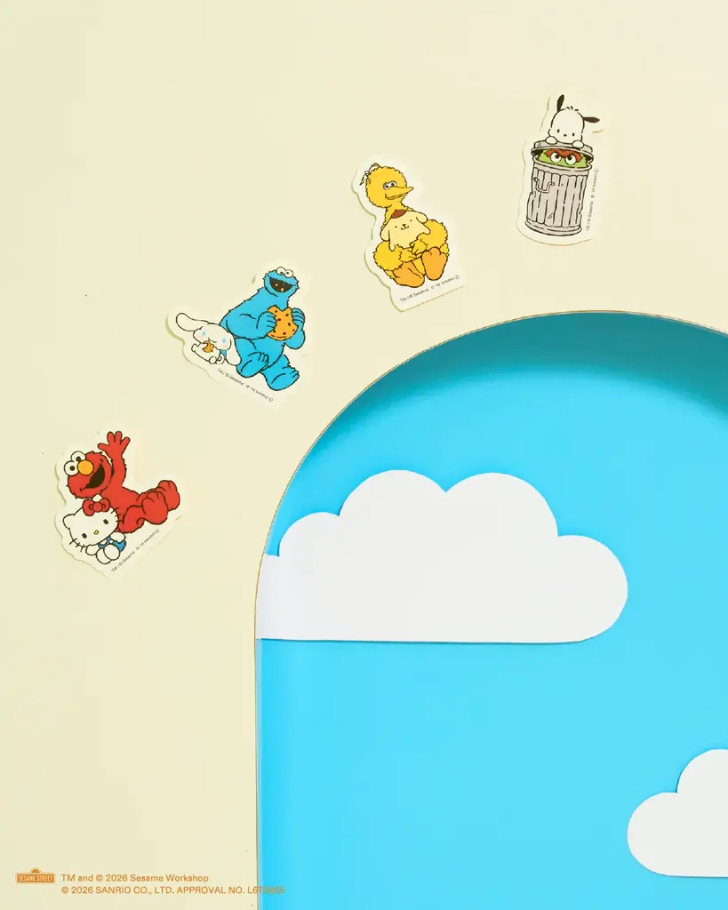【セサミストリートのキャラクターとサンリオキャラクターズによるスペシャルコラボ第2弾】「SESAME STREET MARKET × Sanrio characters」が新登場！〈7月2日(木)〉 画像 8