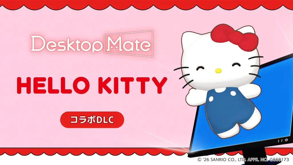 Desktop Mate サンリオキャラクターズ DLCセット 本日配信開始！ 画像 2