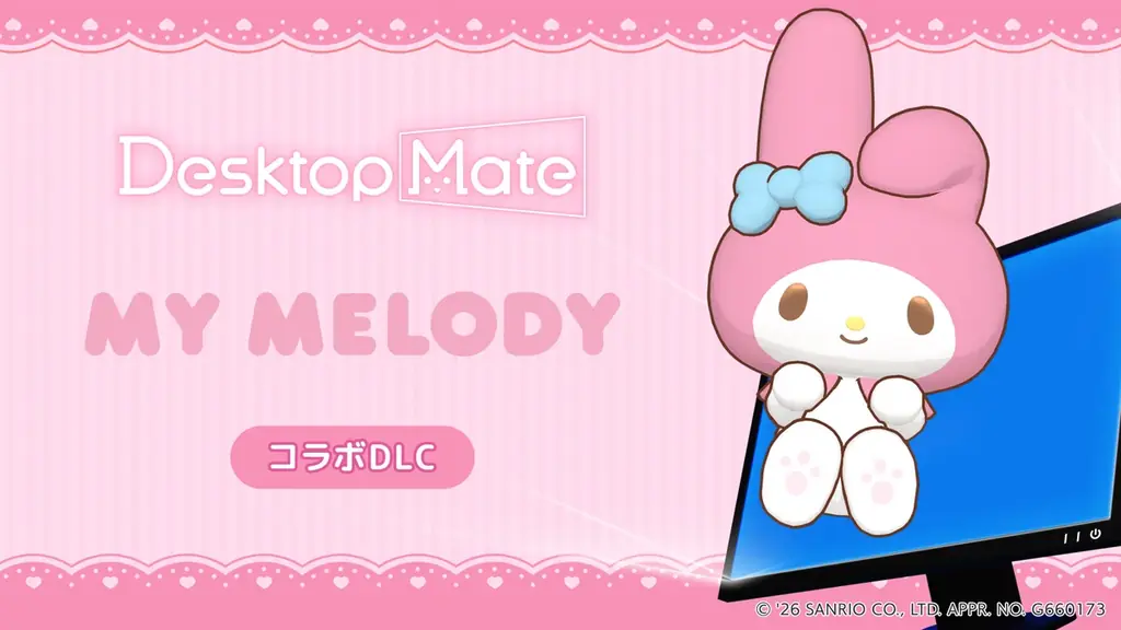Desktop Mate サンリオキャラクターズ DLCセット 本日配信開始！ 画像 6