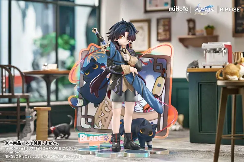 2027年5月発売予定　崩壊スターレイル『刃』ちびねこフィギュア
