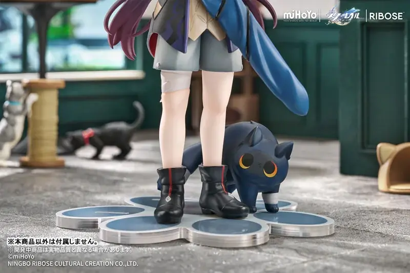 大人気ゲーム『崩壊：スターレイル』より、ちびねこシリーズフィギュア第六弾「刃」が登場。あみあみ含む一部流通限定でご案内中。 画像 12