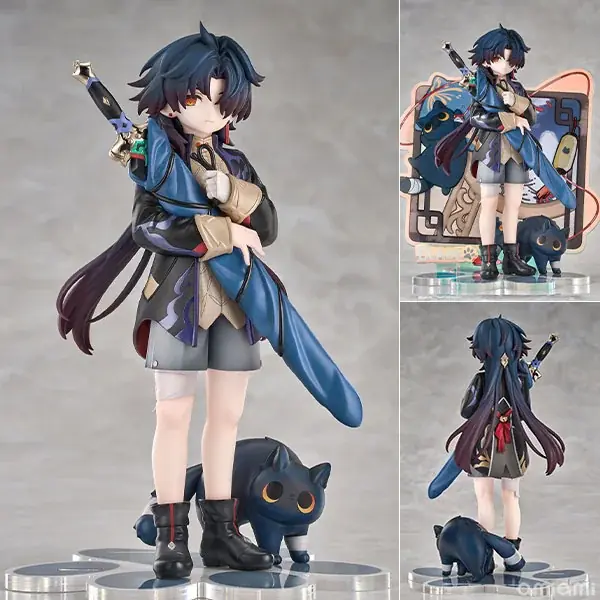 大人気ゲーム『崩壊：スターレイル』より、ちびねこシリーズフィギュア第六弾「刃」が登場。あみあみ含む一部流通限定でご案内中。 画像 2