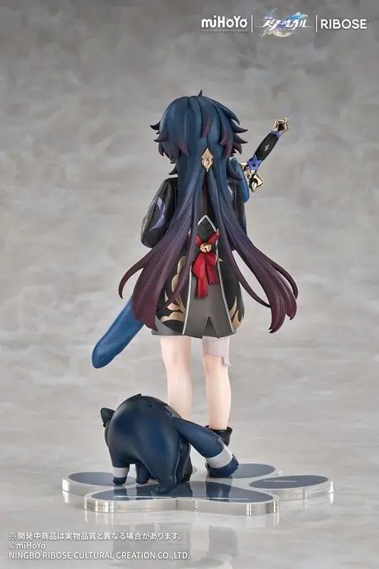 大人気ゲーム『崩壊：スターレイル』より、ちびねこシリーズフィギュア第六弾「刃」が登場。あみあみ含む一部流通限定でご案内中。 画像 4