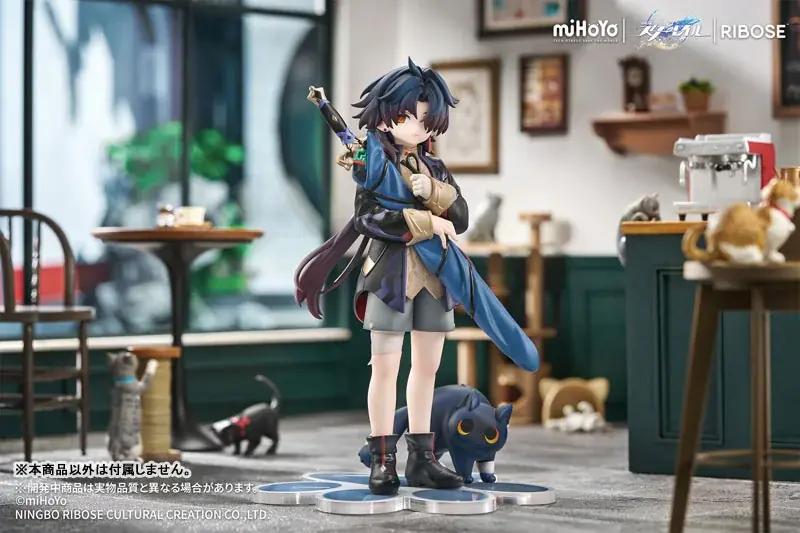大人気ゲーム『崩壊：スターレイル』より、ちびねこシリーズフィギュア第六弾「刃」が登場。あみあみ含む一部流通限定でご案内中。 画像 9