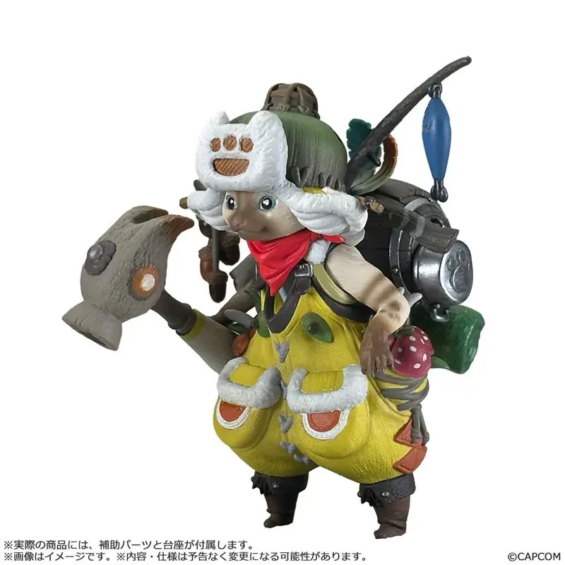 『モンスターハンター』より、かわいくて頼もしいオトモアイルーのフィギュアシリーズが始動。あみあみにて予約受付中。 画像 3