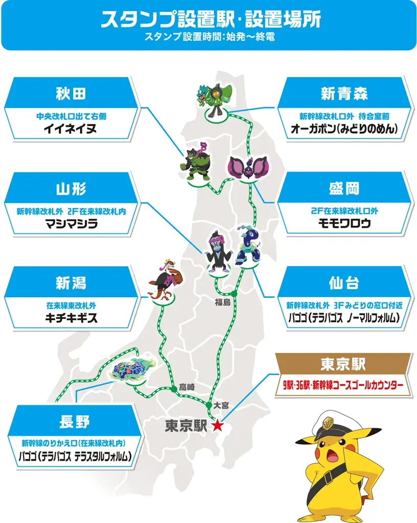 『JR東日本 ポケモンスタンプラリー2026』詳細公開！ 画像 13