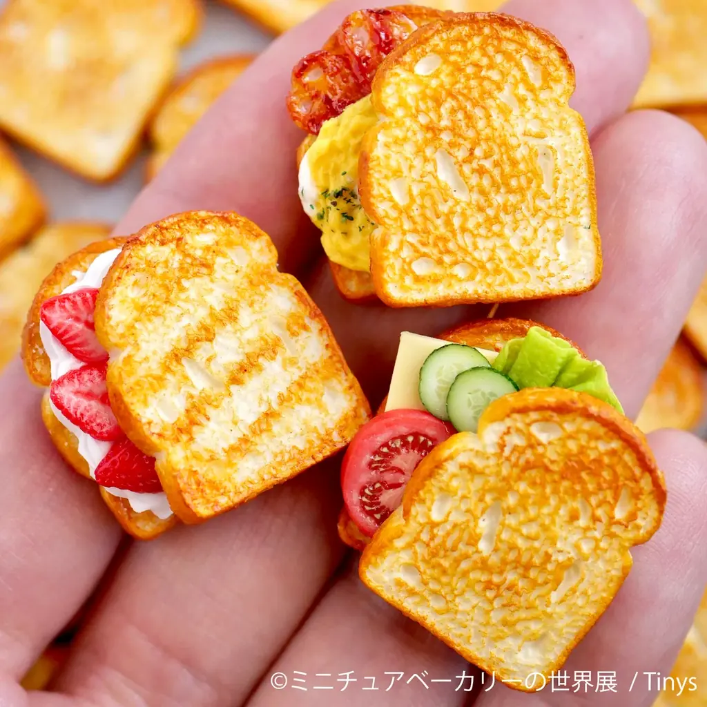 SNSでも話題！本物そっくりのミニチュアパンやスイーツが大集合！「ミニチュアベーカリーの世界展 2026 in 町田モディ」を開催！ 画像 4