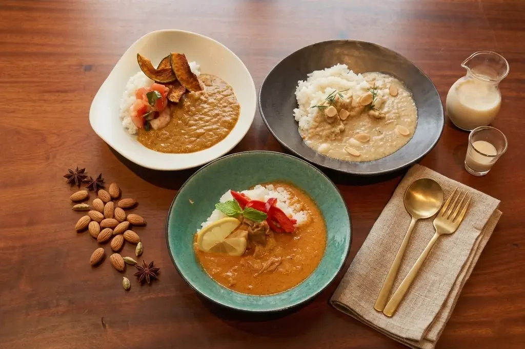 アーモンドミルク月替カレー