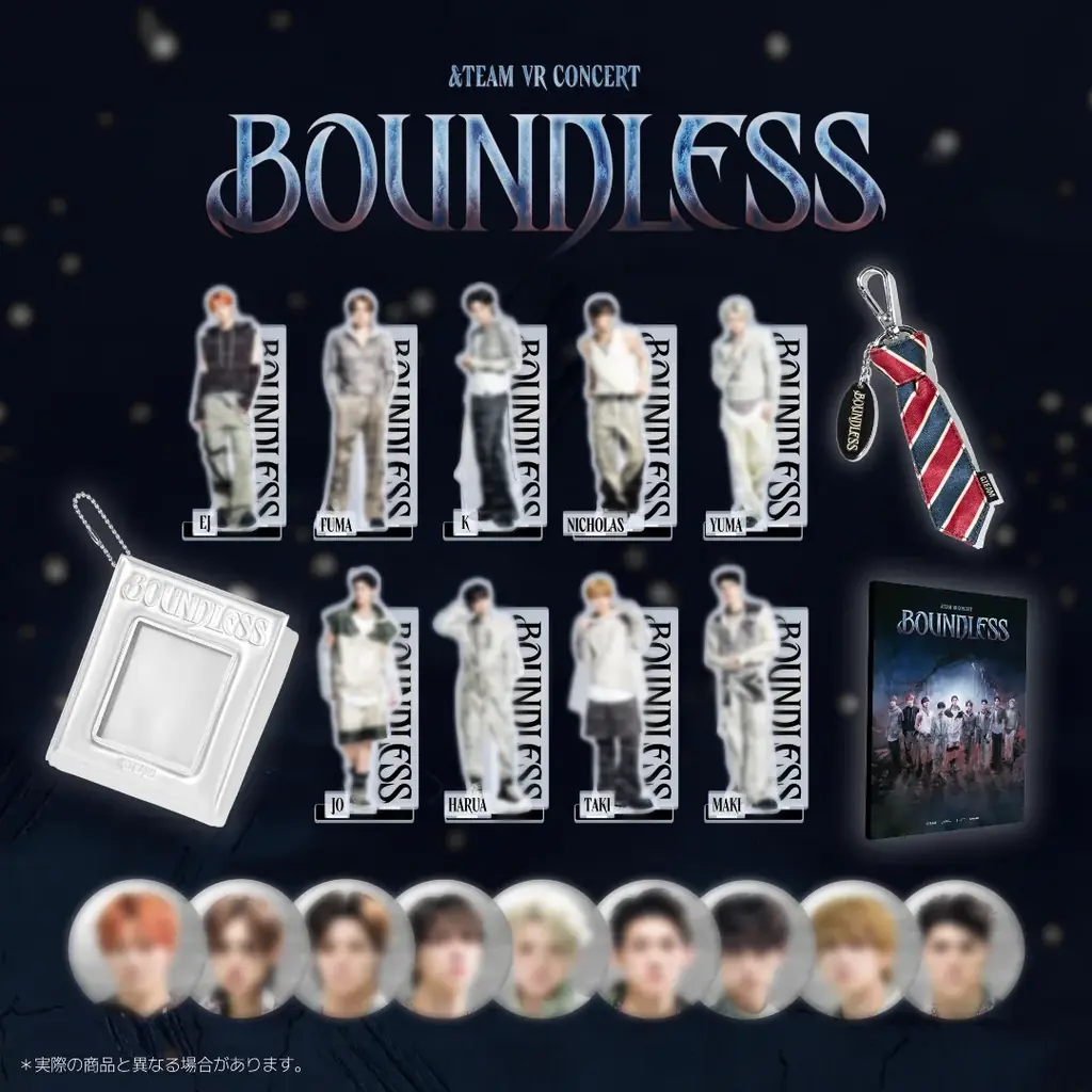 日本発グローバルグループ&TEAM、初のVRコンサート『&TEAM VR CONCERT : BOUNDLESS』が本日よりグローバル全15都市にて上映開始！ 画像 4