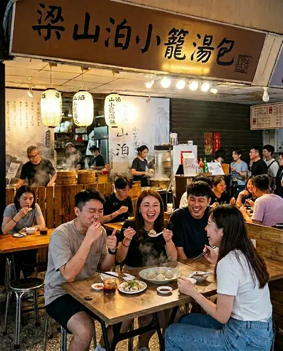 【日本初上陸】台北・西門町で大行列！肉汁があふれ出す「梁山泊小籠湯包」が7月31日（金）ヨドバシ池袋8階にグランドオープン！ 画像 2