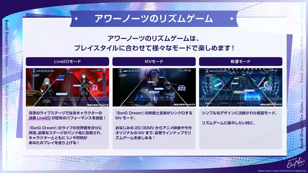 新作リズムゲーム「BanG Dream! Our Notes」本日より事前登録開始！「アワーノーツ 事前登録開始特番」にて解禁した最新情報まとめ！ 画像 2