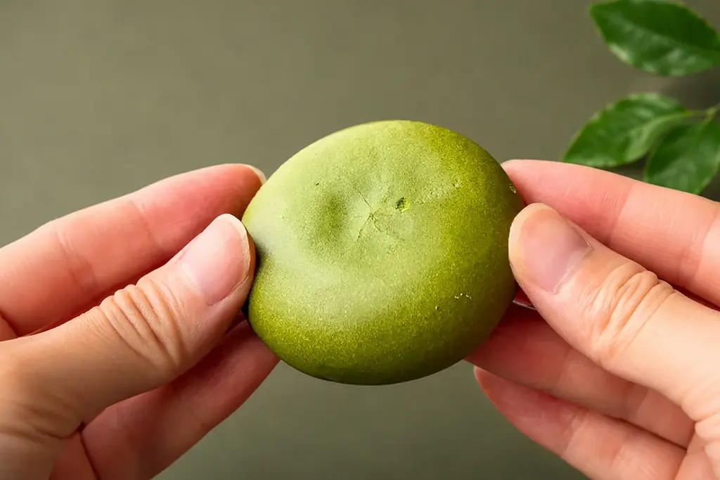 【創業76年目にして“初”】ついに粒あん饅頭が誕生！極上の西尾抹茶で仕立てた「抹茶みるくまんじゅう」6/28新発売！ 画像 3
