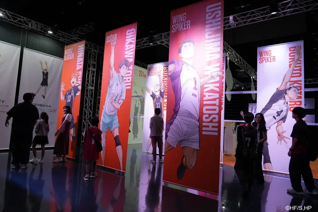 アニメ「ハイキュー!!」のプレーをコート上で超体験!!バレーボール超体験空間『ハイキュー!! オン ザ コート』本日より大阪・堂島リバーフォーラムでスタート！ 画像 20