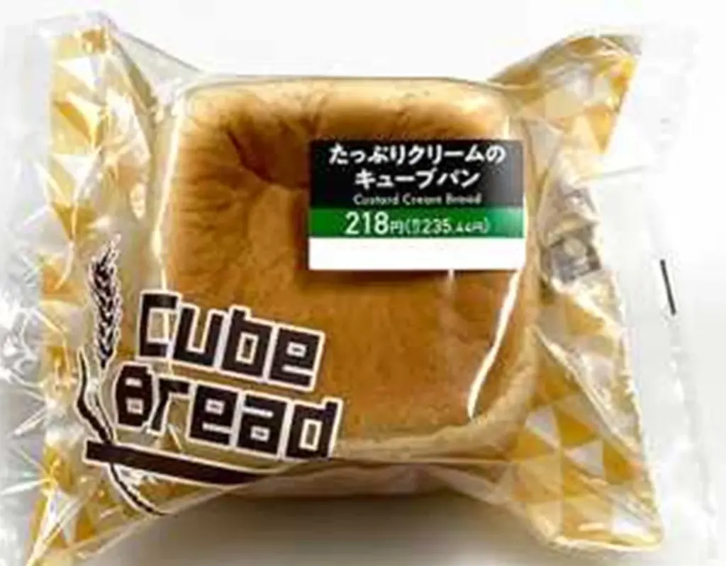 6月30日発売　北海道限定キューブパンたっぷりクリーム