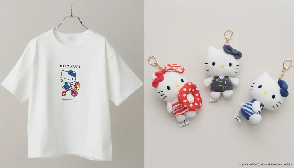 サンリオキャラクターズコラボ第 8 弾「GLOBAL WORK」や「LOWRYS FARM」などアダストリアで⼈気 10 ブランドから「ハローキティコレクション」が 7 ⽉ 11 ⽇（⼟）より発売！ 画像 11