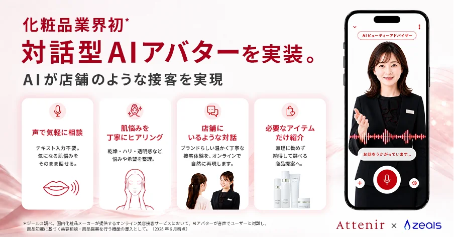 AIアバター美容相談導入