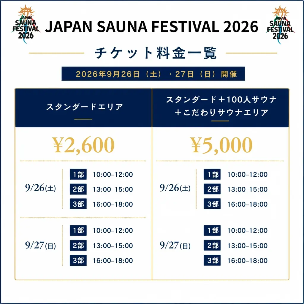 日本最大級のアウトドアサウナフェス「JAPAN SAUNA FESTIVAL 2026」一般チケットの販売を開始 画像 5