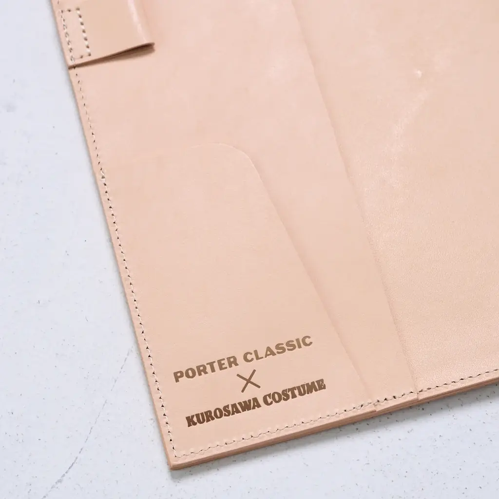 PORTER CLASSIC×黒澤衣裳コラボ商品【AKIRA KUROSAWA SCRIPT COVER】が2026年7月7日12：00より全世界で65本のみの限定販売！ 画像 4
