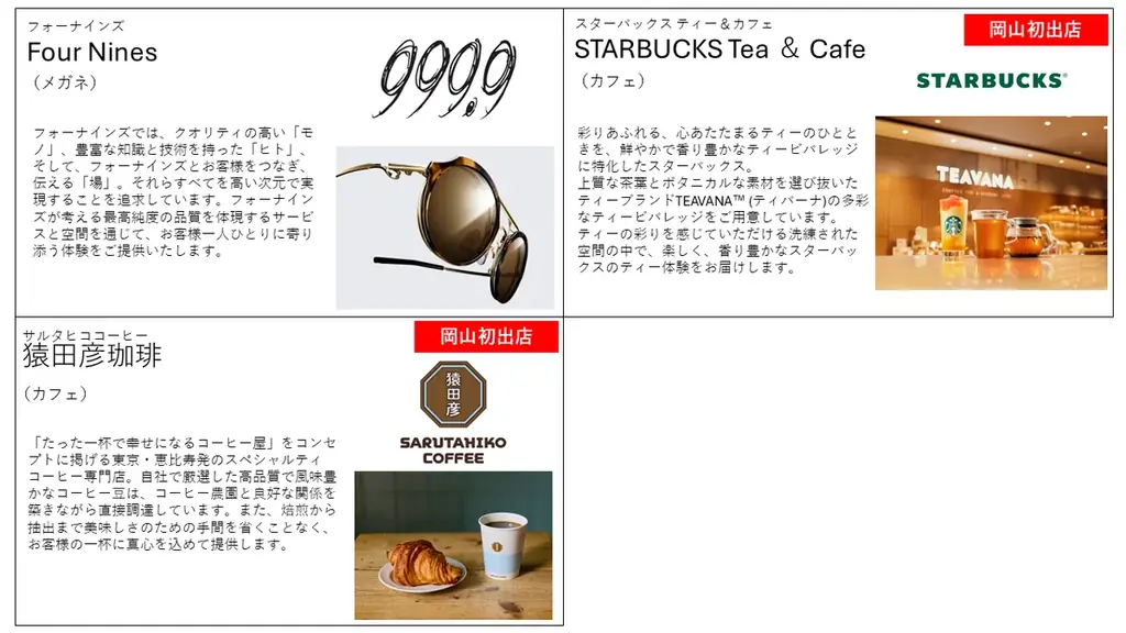 岡山一番街・さんすて岡山　第1弾リニューアル店舗を全店紹介 画像 4