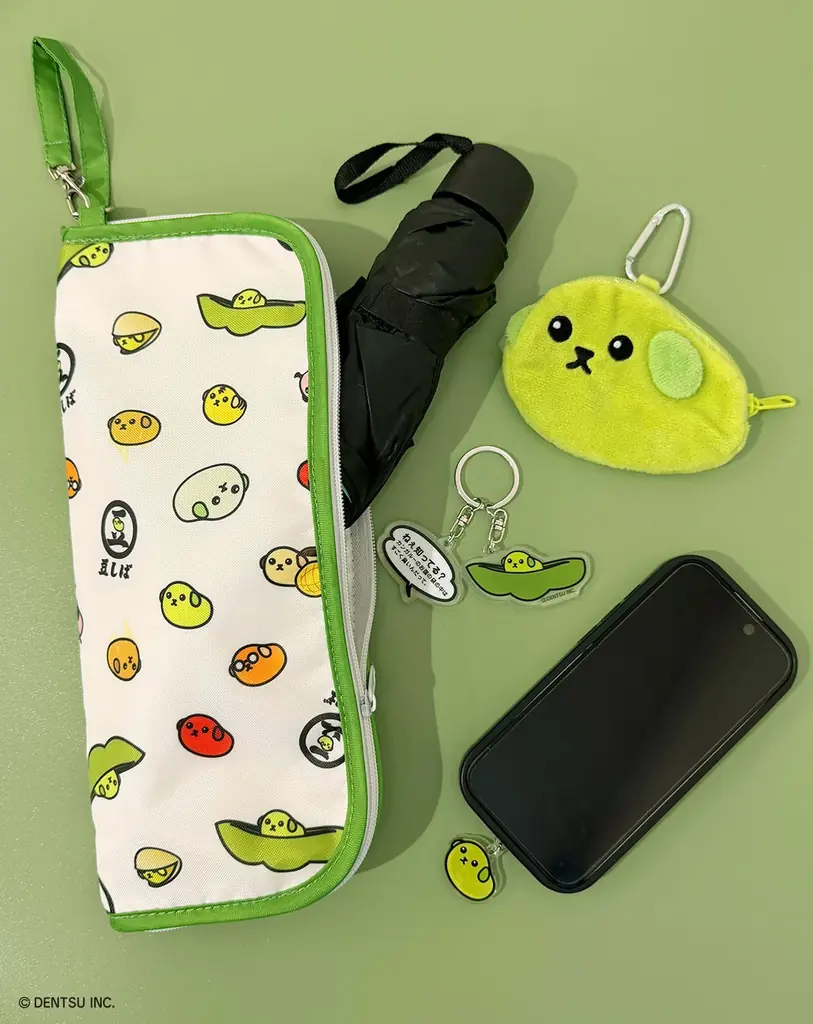 『豆しば』×「サンキューマート」とのコラボ雑貨がALL390円（税込429円）で7月下旬に新発売！ゆるっとシュールなデザインアイテムが登場 画像 5