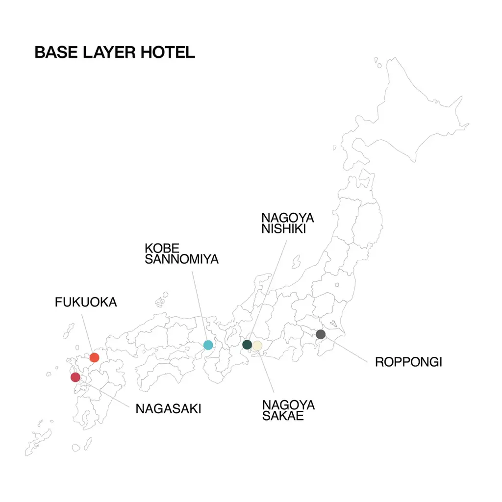 カルチャービジネスホテル「BASE LAYER HOTEL」歴史と文化が交わる神戸三宮に11月10日（火）開業 画像 10