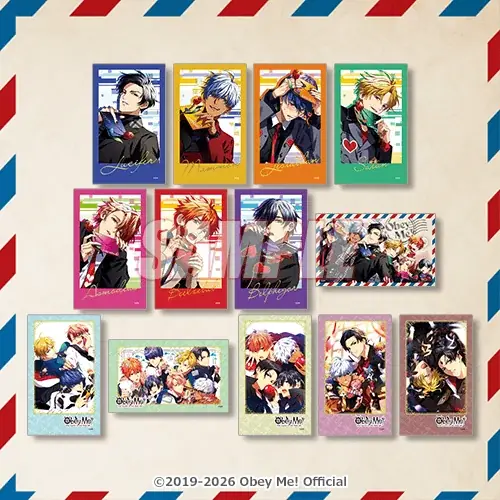 デジタルマガジン「Obey Me! Special Book～Love Letter Collection～」の発売を記念したオンラインくじ！描き下ろしイラスト等を使用した豪華ラインナップをご用意！ 画像 17