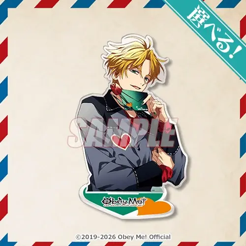 デジタルマガジン「Obey Me! Special Book～Love Letter Collection～」の発売を記念したオンラインくじ！描き下ろしイラスト等を使用した豪華ラインナップをご用意！ 画像 7