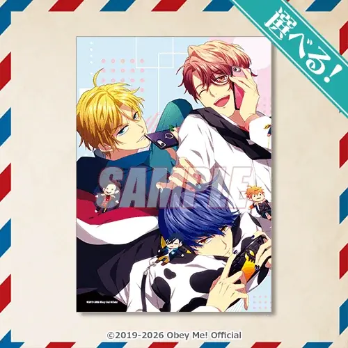 デジタルマガジン「Obey Me! Special Book～Love Letter Collection～」の発売を記念したオンラインくじ！描き下ろしイラスト等を使用した豪華ラインナップをご用意！ 画像 9