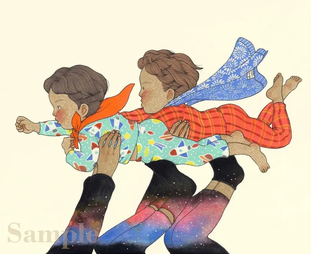 フランスで絵本作家としてデビューした「はっとりさちえ」のオンライン版画展を開始！オンラインだからこそできる85点全作品を一挙公開！ 画像 4