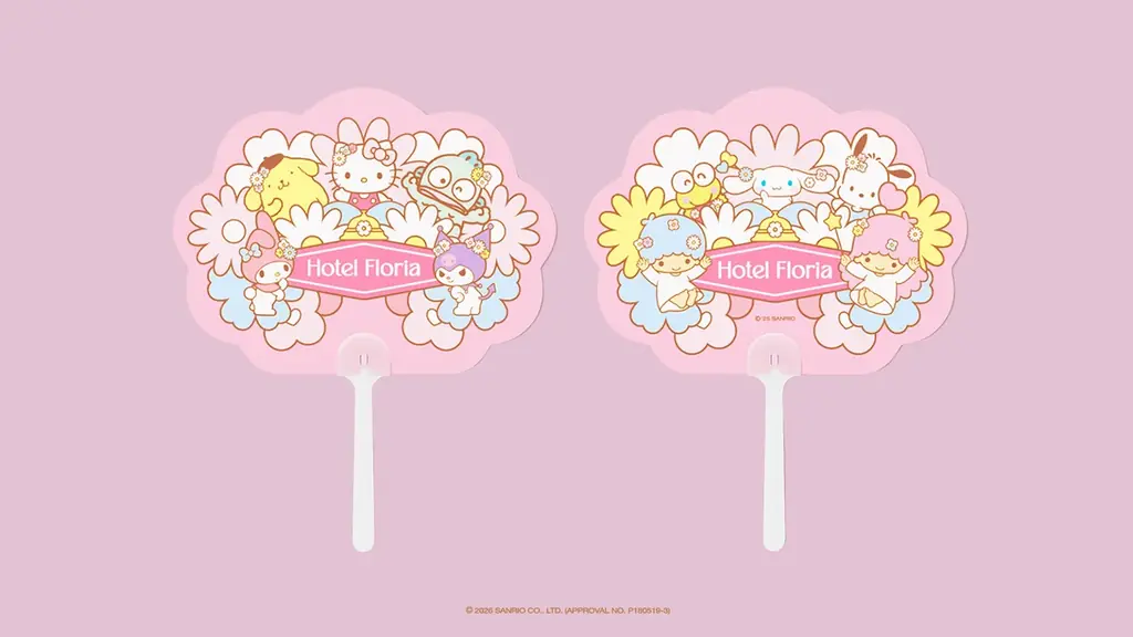 『Sanrio characters Exhibition Hotel Floria Tokyo（ホテルフローリア トーキョー）』韓国で大人気だったオリジナルグッズの日本展開が決定！ 画像 7