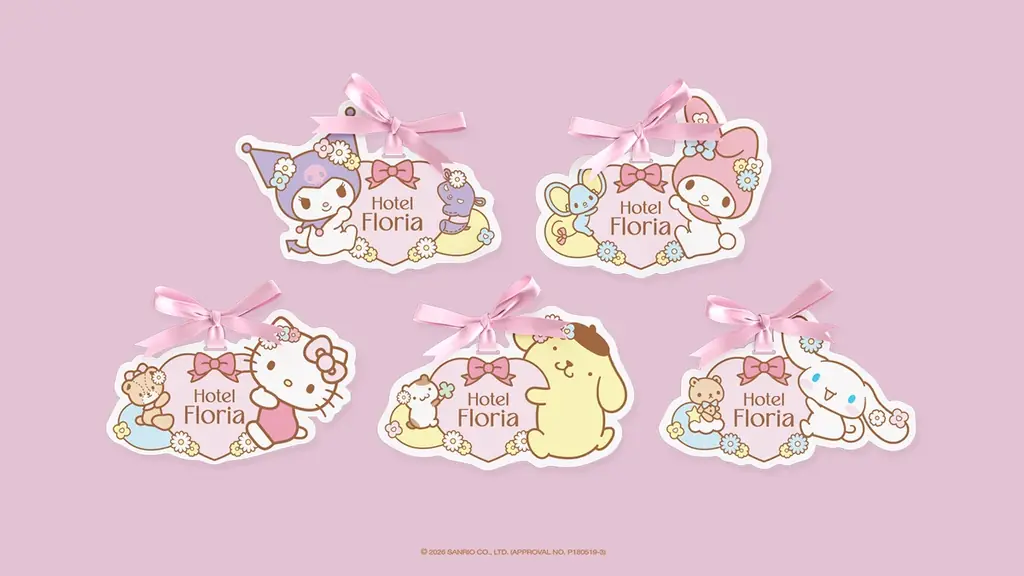『Sanrio characters Exhibition Hotel Floria Tokyo（ホテルフローリア トーキョー）』韓国で大人気だったオリジナルグッズの日本展開が決定！ 画像 8
