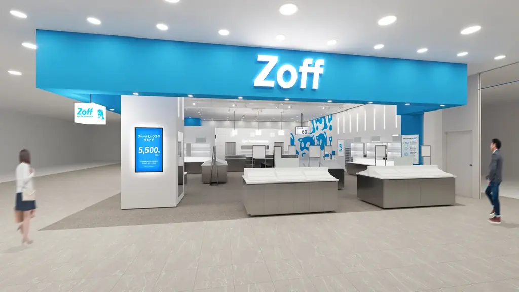 山口県内最大級の売場面積を誇る「Zoff」店舗が出店！「Zoff おのだサンパーク店」が2026年7月4日(土) オープン 画像 1