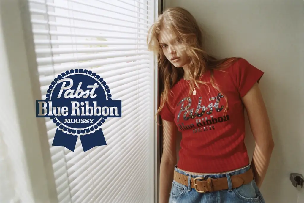 MOUSSY×Pabstコラボ発売