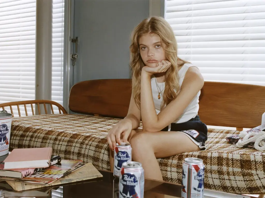 MOUSSY（マウジー）Pabst Blue Ribbon（パブスト ブルーリボン）とのコラボレーションを7月17日(金)より発売 画像 6