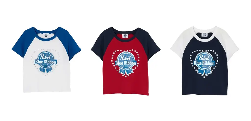 MOUSSY（マウジー）Pabst Blue Ribbon（パブスト ブルーリボン）とのコラボレーションを7月17日(金)より発売 画像 8