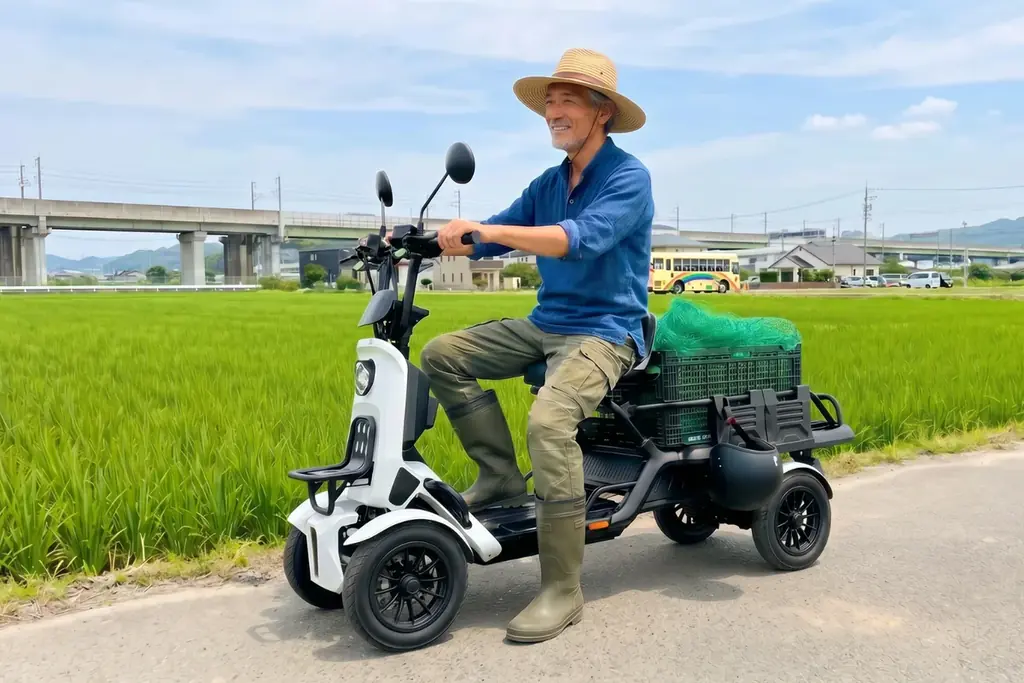 【試乗イベント】ブレイズの免許不要で乗れる“小さな軽トラ”『ブレイズ イーカーゴ』を体験できる2日間、愛知県新城市で開催 画像 7