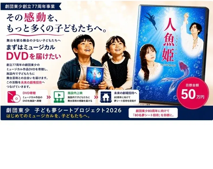 ミュージカル『星冠（スター・クラウン）学園巡礼記』を8月公演、劇団東少、創立77周年記念公演「人魚姫」（7月、三越劇場）に加えて新たな取り組みへ 画像 6