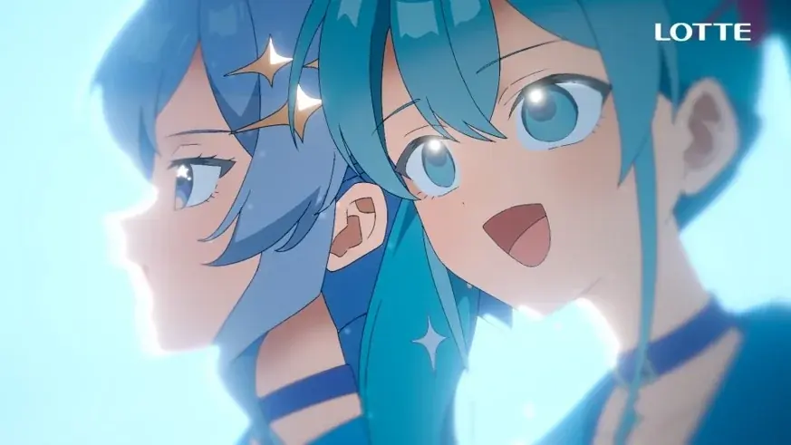 星街すいせいと初音ミクが『青のすみか』を熱唱！実写×アニメーションが織りなす超爽快なムービーが公開！「クーリッシュ」×「爽」新TVCM『冷たくて青い、夏がきた。』篇7月7日(火)より全国でオンエア！ 画像 2