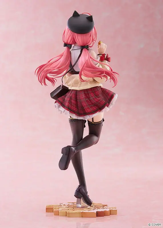 『ホロライブ』より、「さくらみこ」が私服姿のスタチューフィギュアで登場。あみあみにて予約受付中。 画像 11