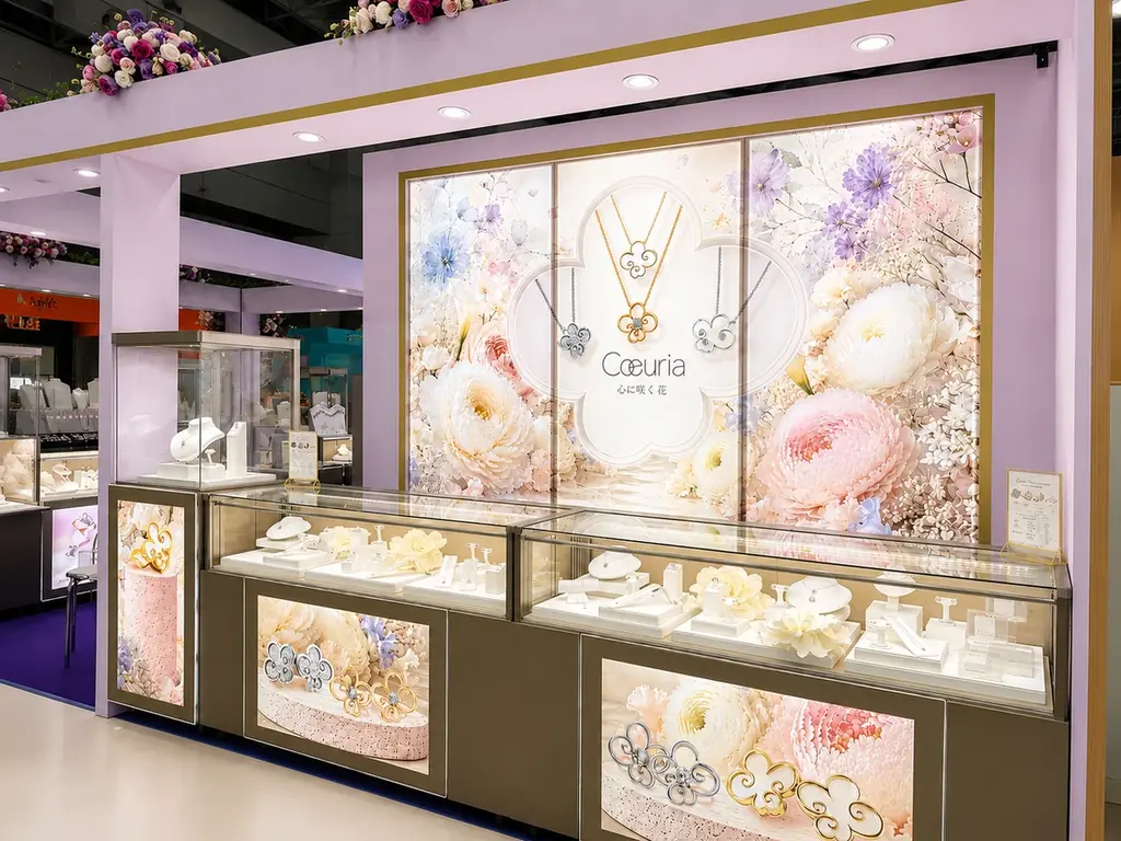 「心に咲く花」をコンセプトにした新コレクション『Cœuria（クーリア）』が東京ジュエリーフェスで初公開 画像 4