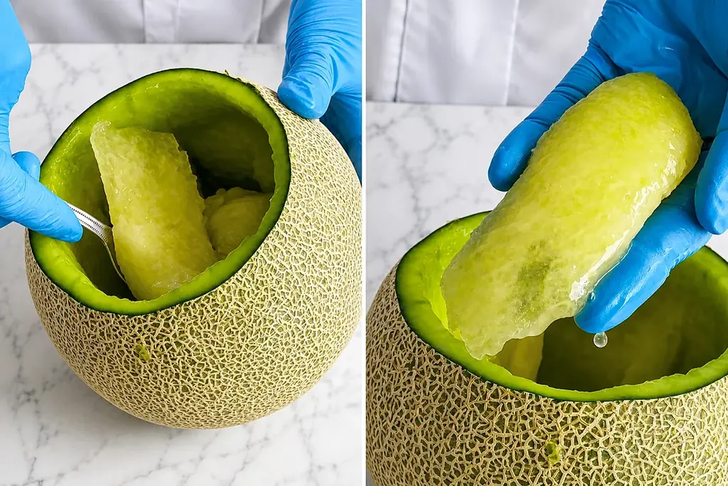 【4日間限定】5Lの超特大「タカミメロン」を丸ごと使用！「大玉まるごとメロンショート」発売決定！ 画像 8