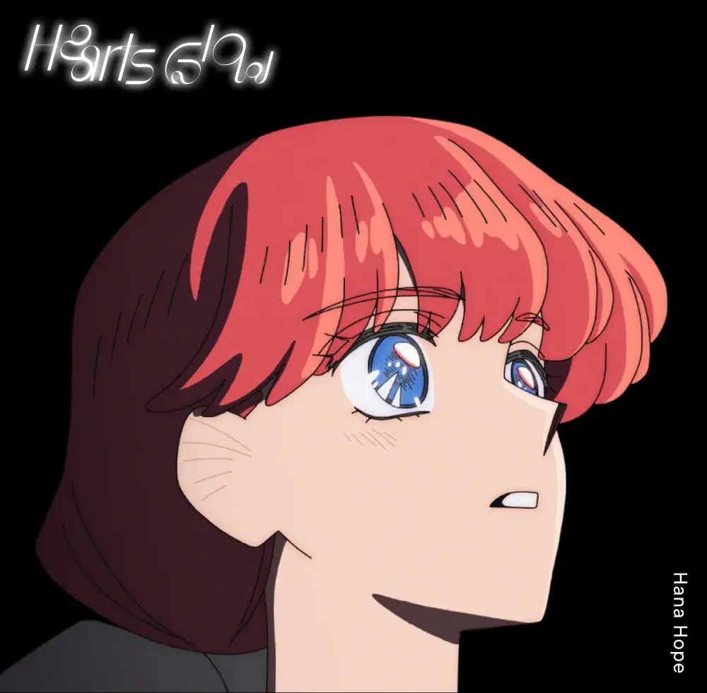 Hana Hope TVアニメ『さよならララ』EDテーマ ニューシングル「Hearts Glow」ジャケット＆収録内容公開！ 画像 2