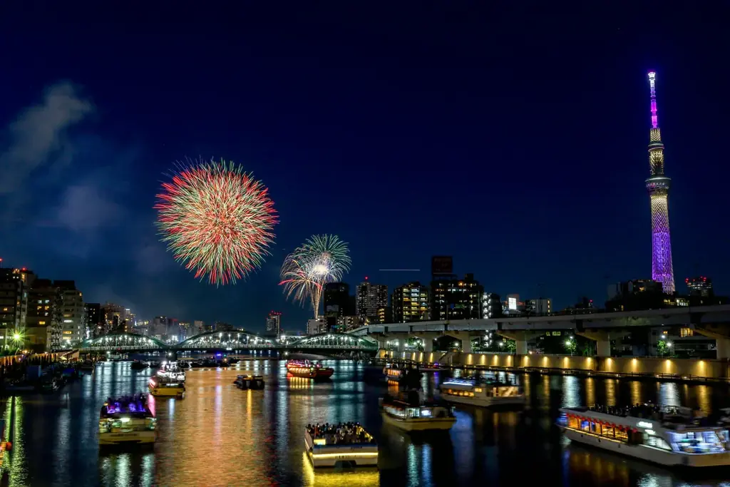 7月25日隅田川花火を船上で観る直前割クルーズ